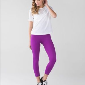 Lululemon Athletica Zone in Crop Leggings